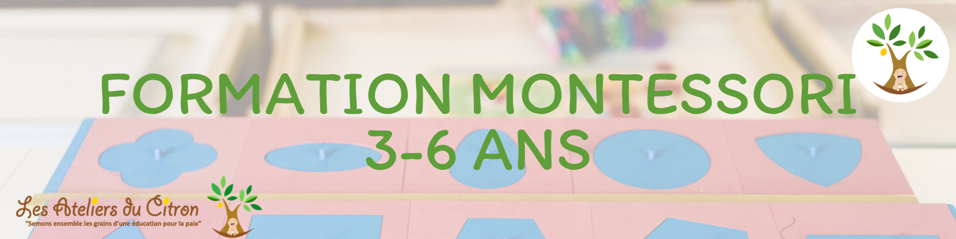 Formation Montessori 3-6 ans