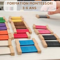 Formation Montessori 3-6 ans - Les tablettes de couleurs